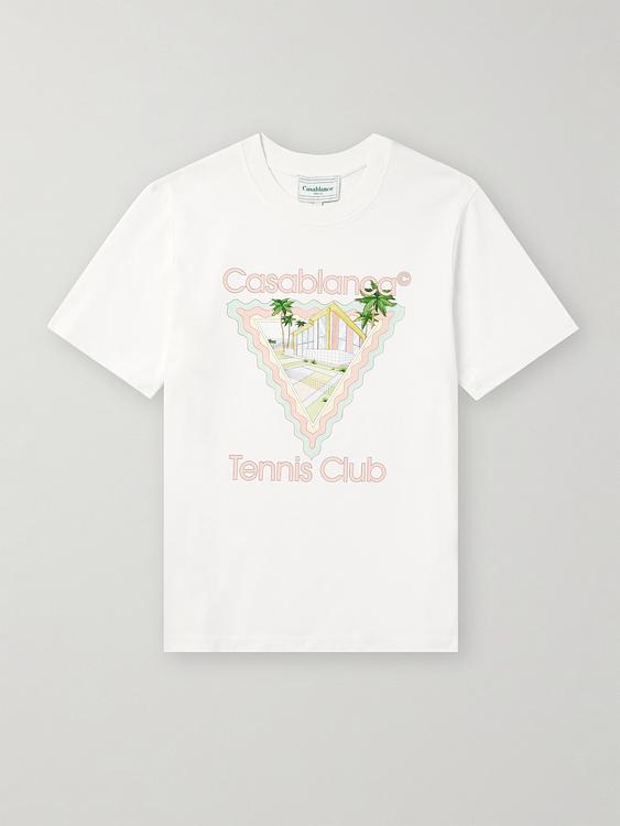 Print white t-shirt from Casablanca