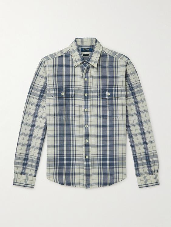 Checkered grey casual shirt from Polo Ralph Lauren