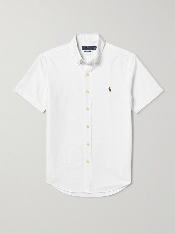 White short sleeve shirt from Polo Ralph Lauren