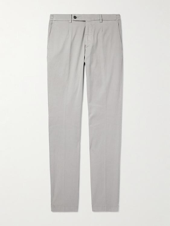 Grey chinos from Thom Sweeney
