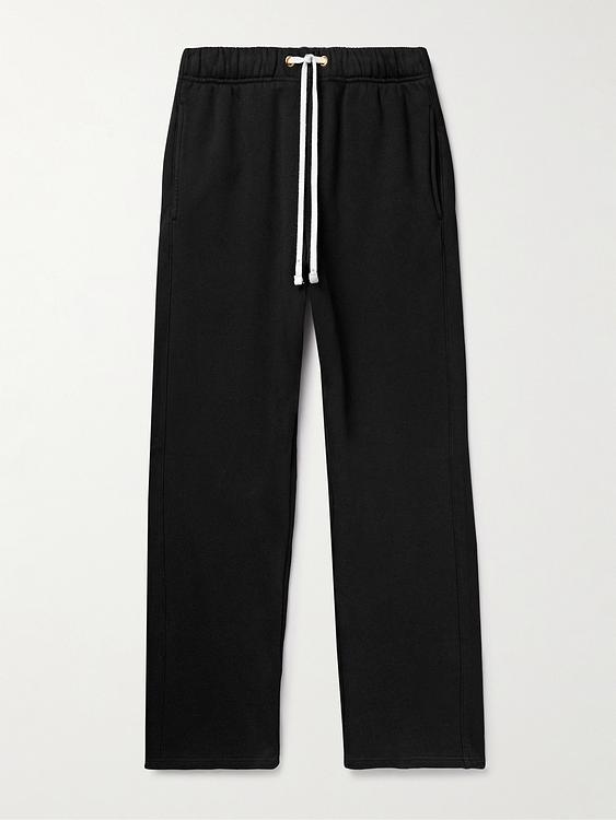 Black casual trousers from Les Tien