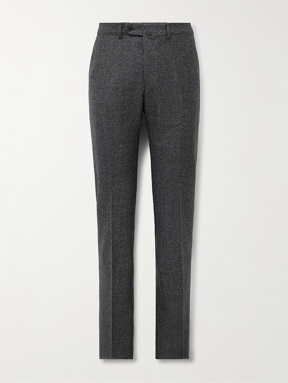Dark grey suit trousers from Caruso