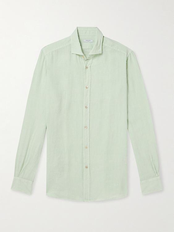 Grey casual shirt from Boglioli