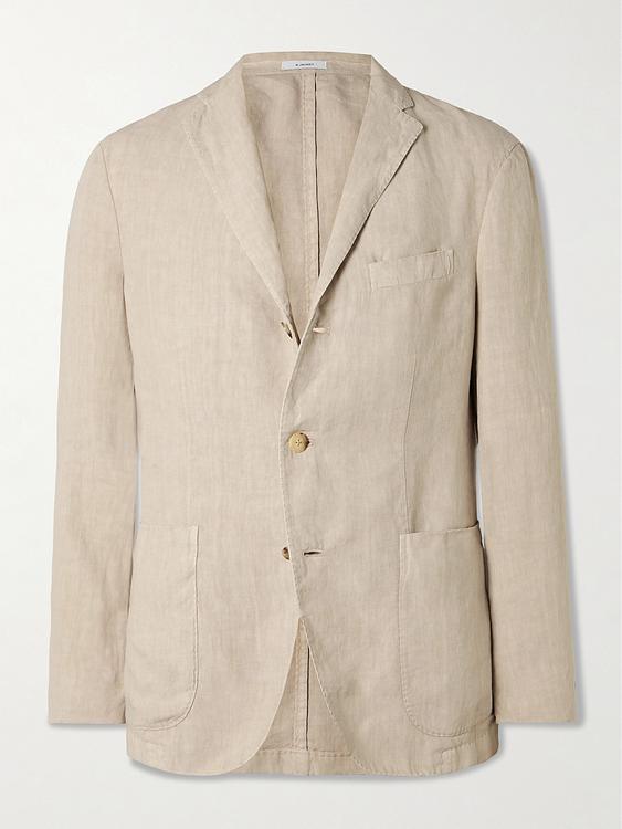 Beige suit jacket from Boglioli
