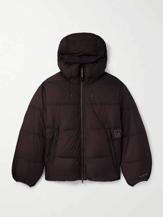 Dark brown down jacket from C.P. Company