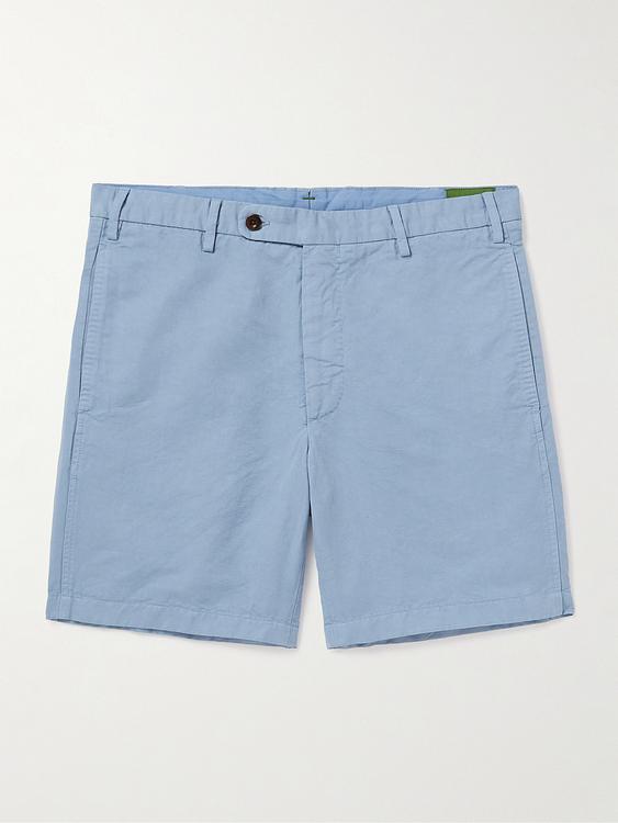 Blue chino shorts from Sid Mashburn