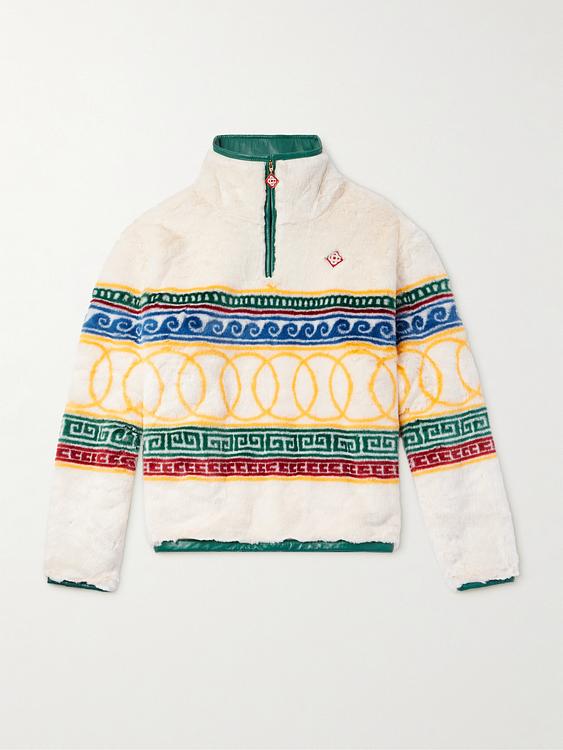 White half-zip from Casablanca