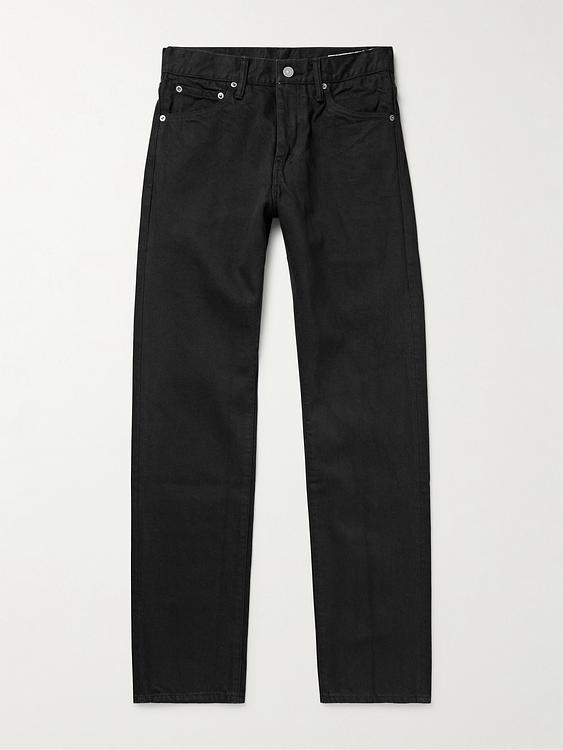 Black jeans from Visvim