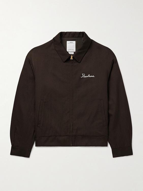 Print black casual jacket from Visvim