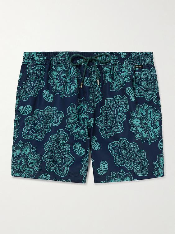 Dark blue swim shorts from Paul Smith