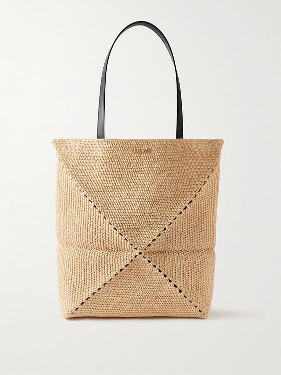 Taupe tote bag from Loewe