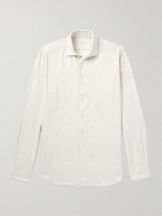 White casual shirt from Incotex