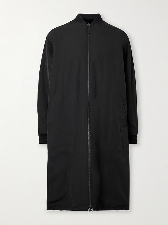 Black coat from Yves Salomon