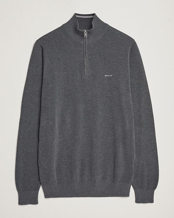 Dark grey half-zip from Gant