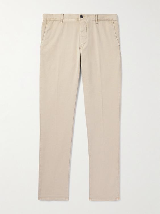 Beige chinos from Incotex