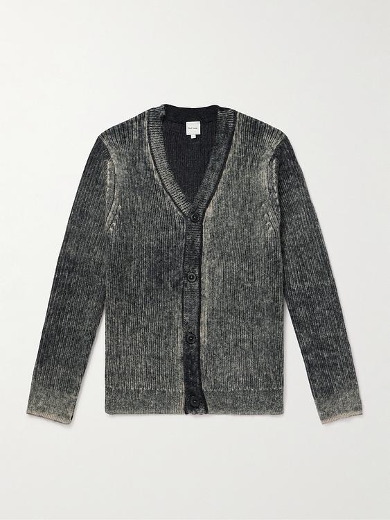 Dark grey cardigan from Paul Smith