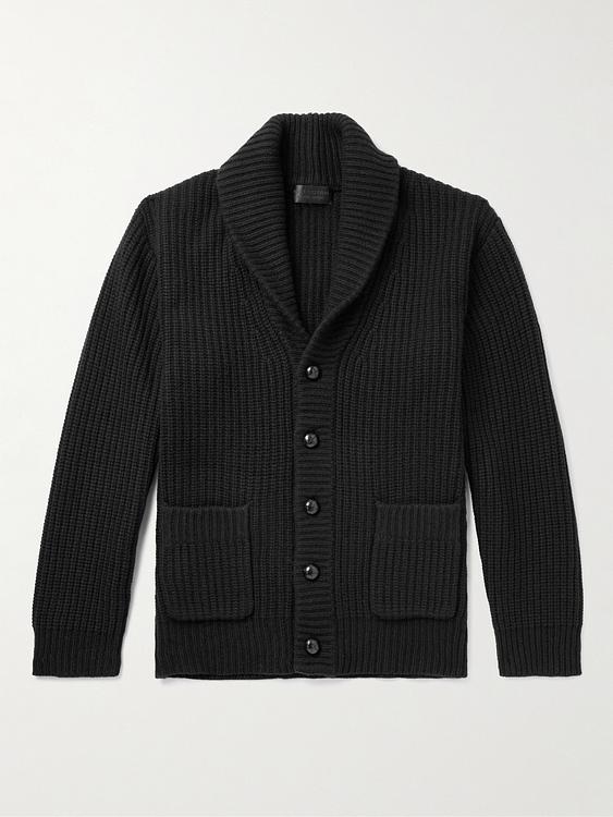 Black cardigan from Nili Lotan