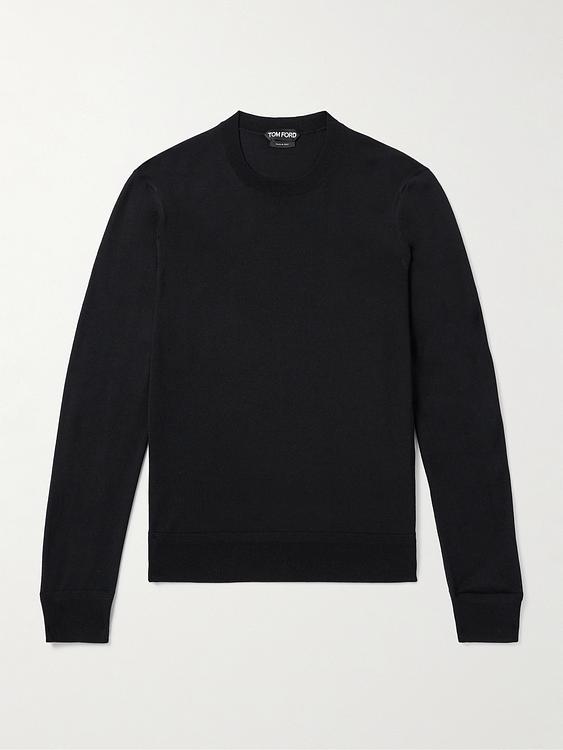 Black sweatshirt from Tom Ford