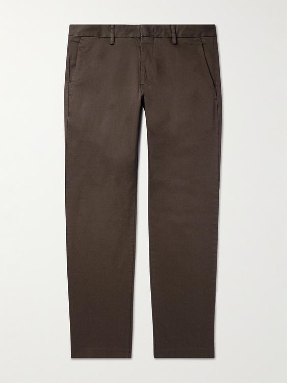 Dark brown chinos from NN07