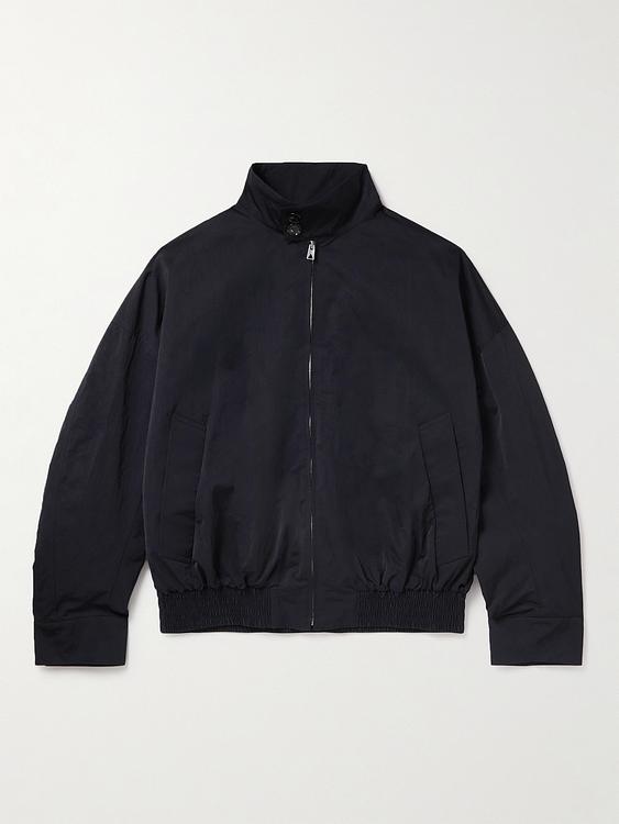 Black bomber jacket from Bottega Veneta