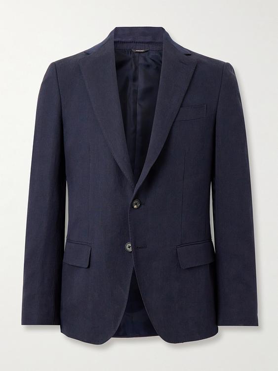 Black suit jacket from Loro Piana