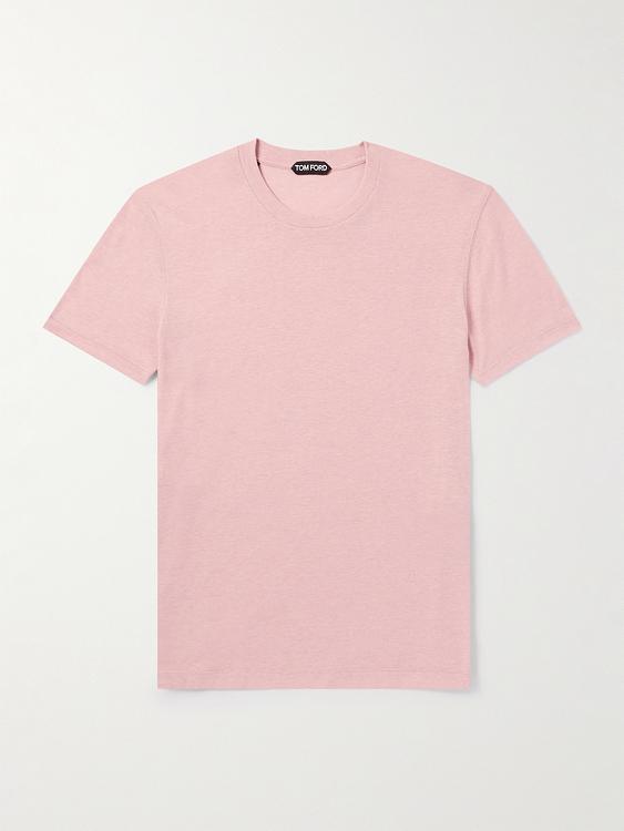 Light pink t-shirt from Tom Ford