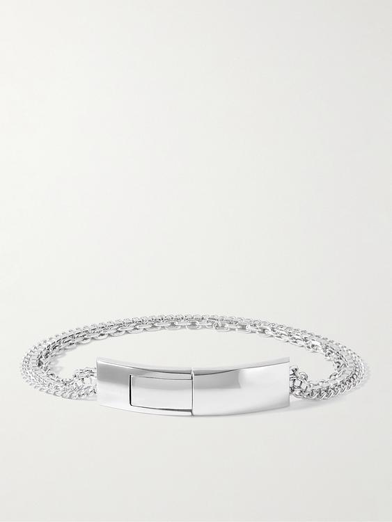 Grey bracelet from Bottega Veneta