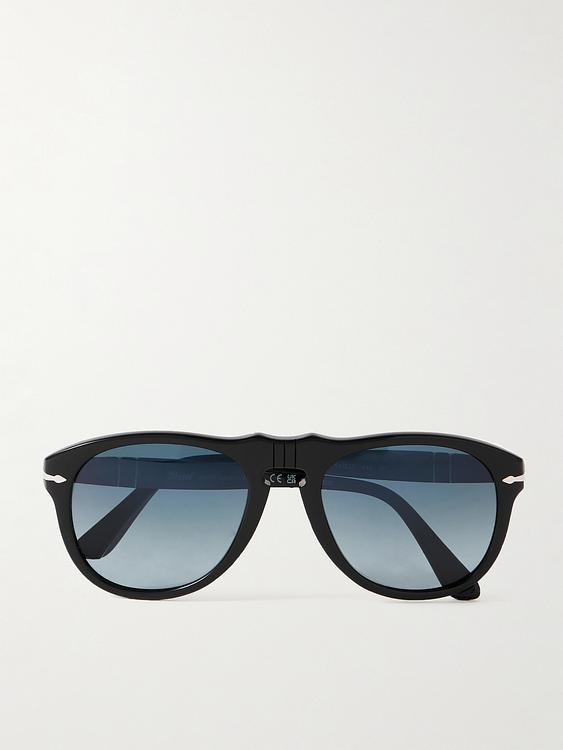 Black d-frame sunglasses from Persol