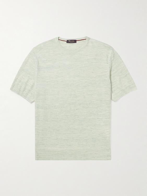 Grey t-shirt from Loro Piana