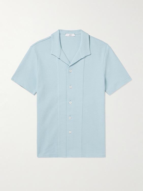 Light blue short sleeve shirt from Mr P.