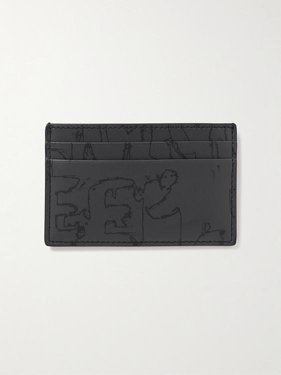Dark grey wallet from Alexander Mcqueen