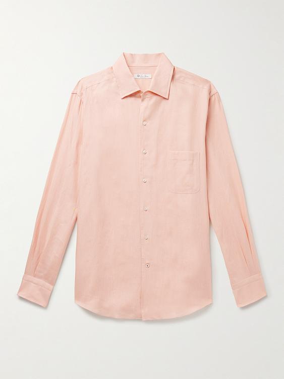 Light pink casual shirt from Loro Piana