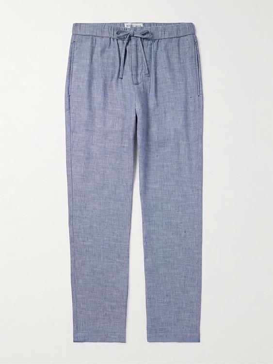 Blue drawstring trousers from Frescobol Carioca
