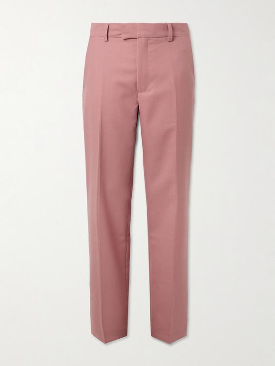 Red suit trousers from Séfr