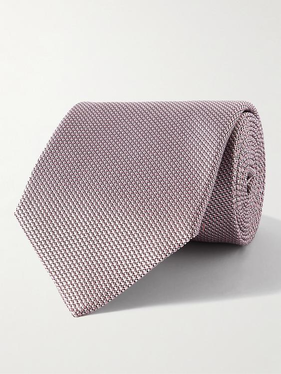 Multicolor tie from Tom Ford