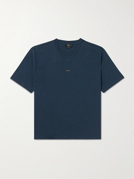 Dark blue t-shirt from A.P.C