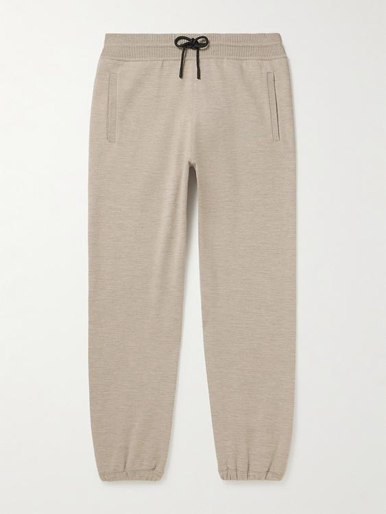 Beige sweatpants from Loro Piana