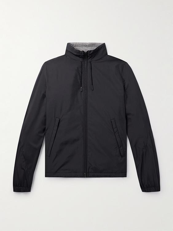 Black casual jacket from Zegna
