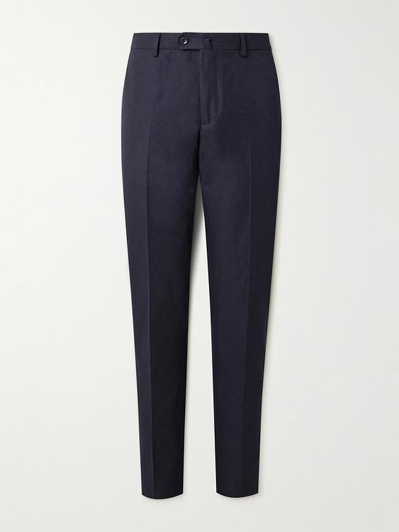 Black formal trousers from Loro Piana
