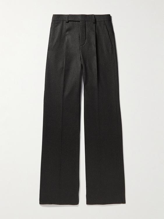 Black casual trousers from Saint Laurent