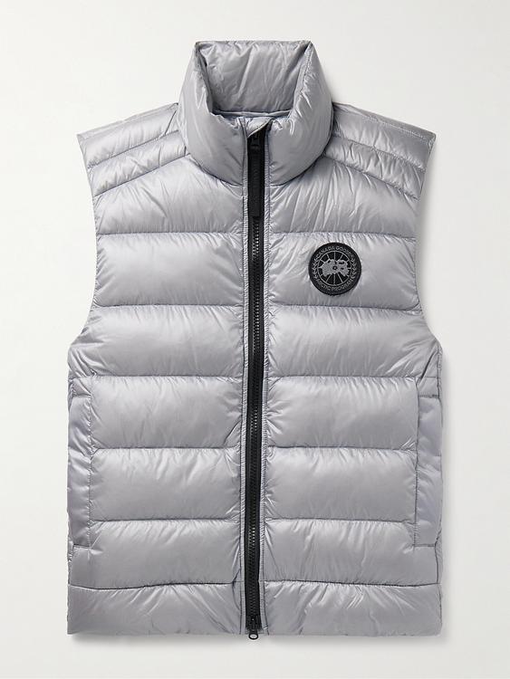Grey vest from Canada Goose