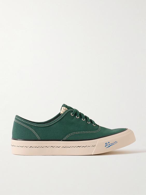 Teal sneakers from Visvim