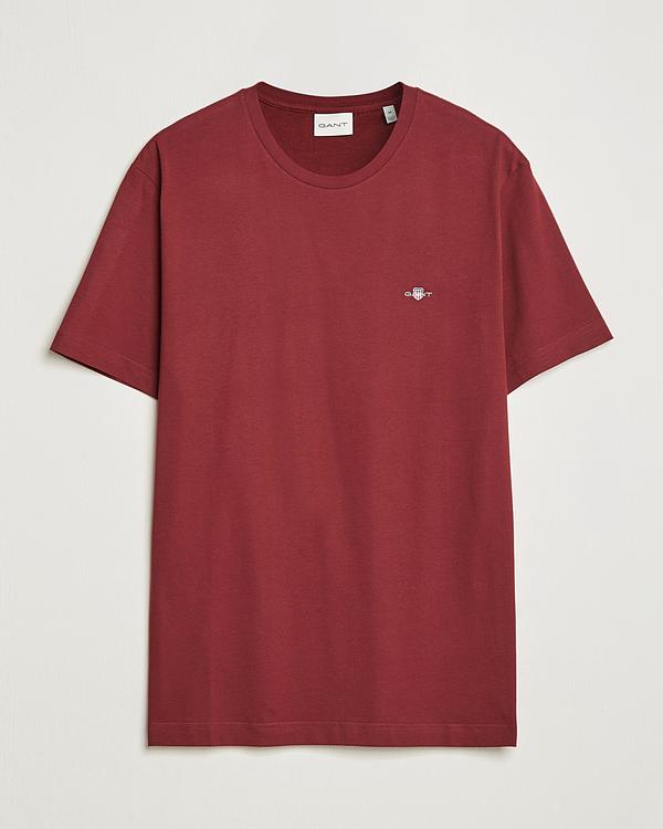 Dark red t-shirt from Gant