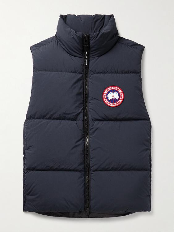 Dark grey vest from Canada Goose