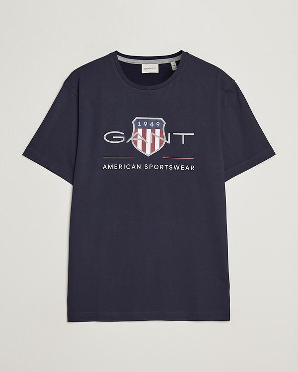 Print dark grey t-shirt from Gant