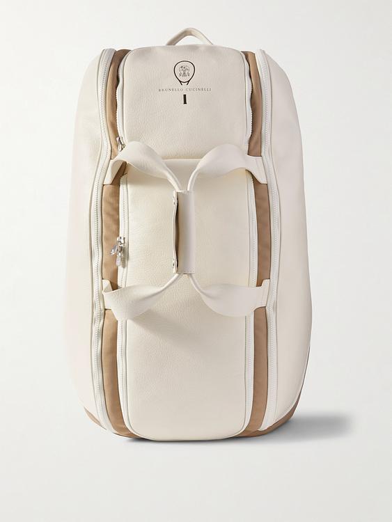 Beige backpack from Brunello Cucinelli