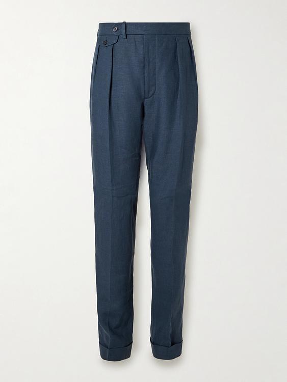 Dark blue suit trousers from Ralph Lauren Purple Label