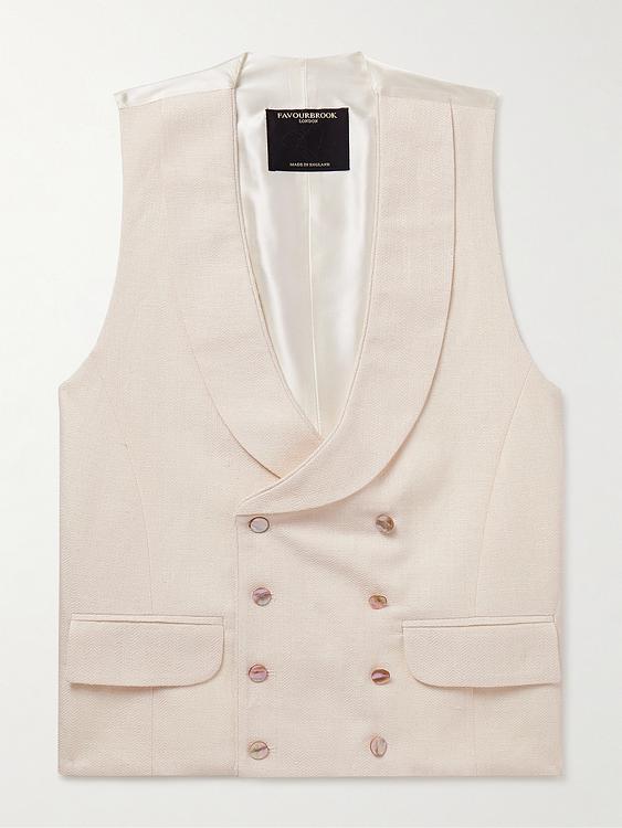 Beige vest from Favourbrook