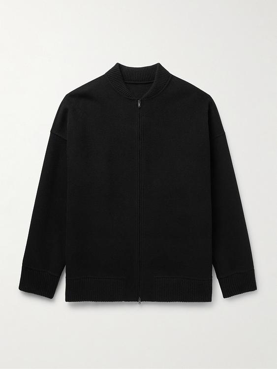 Black half-zip from The Row