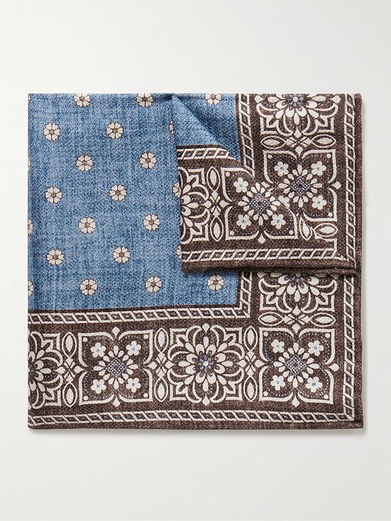 Multicolor pocket square from Favourbrook